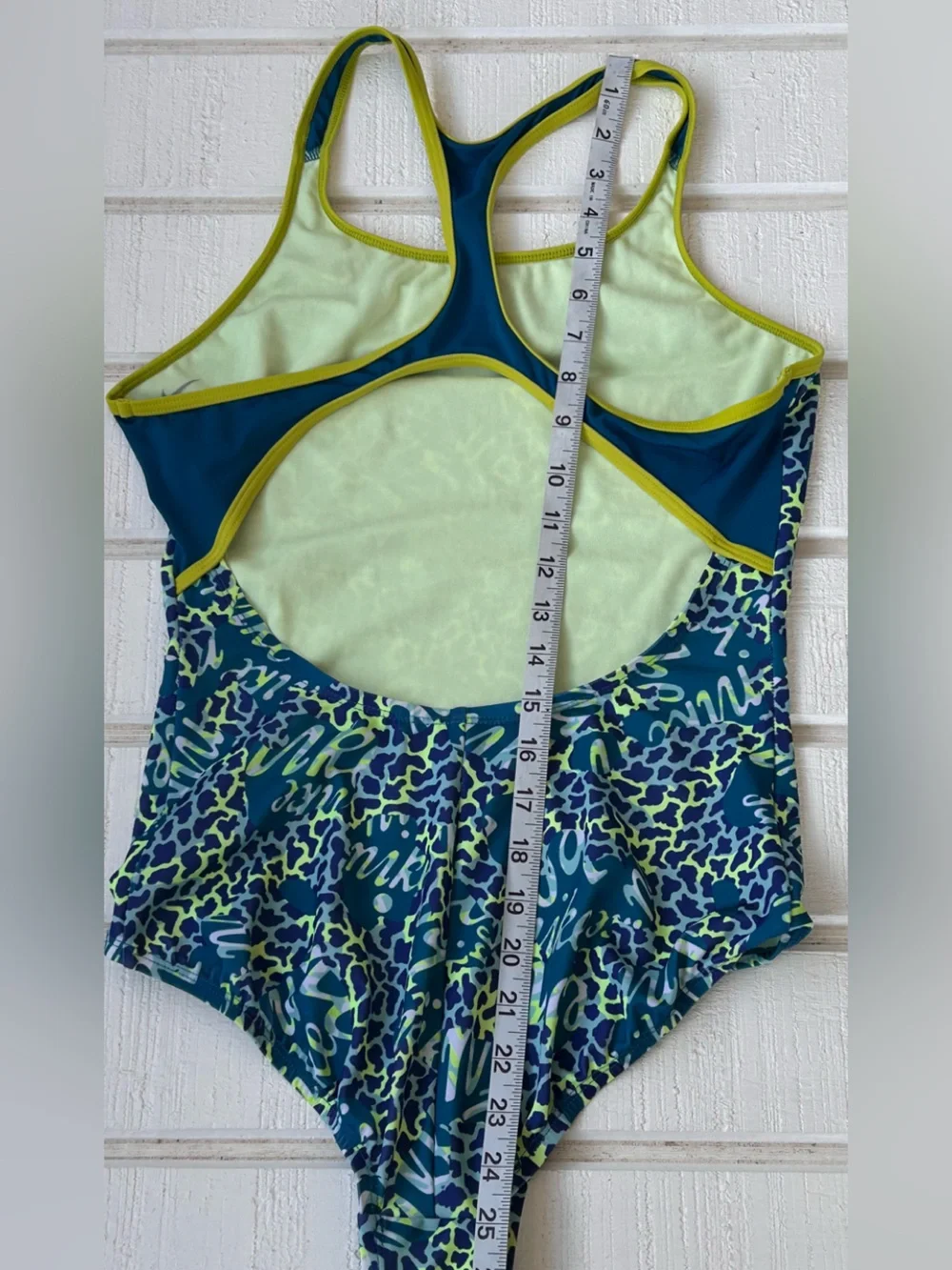 Nike Swim‎ Girls Hyper Web Racerback One Piece Swimsuit Size XL 13-15 Years